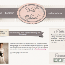 Wedding Planner and Blogger Website